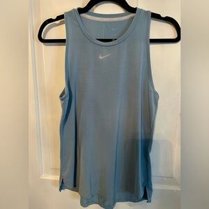 Nike Women's Light Blue Tank Top